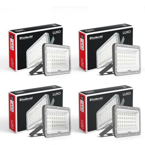 Image of Goldmedal Luxo 30W Outdoor IP66 Waterproof LED Flood Light | Focus Light for Garage,Garden,Parking & Outdoor Lighting | 