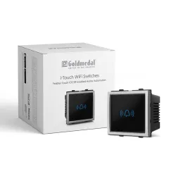 Goldmedal Nixon 2 Module I-Touch Bell Push Switch, 