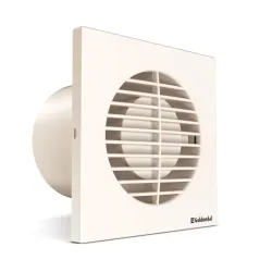 Goldmedal Vent Pro 150 mm Exhaust Fan for Kitchen, Bathroom & Office | High-Speed Motor | Strong Air Suction | Ivory | Cut-Out Size: (Ø146 mm)