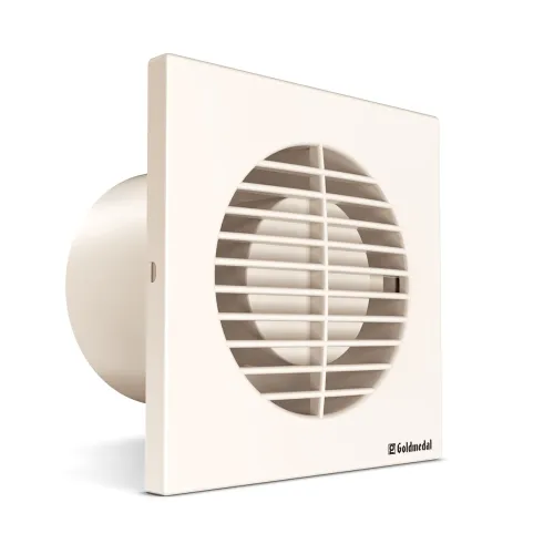 Image of Goldmedal Vent Pro 150 mm Exhaust Fan for Kitchen, Bathroom & Office | High-Speed Motor | Strong Air Suction | Ivory | C