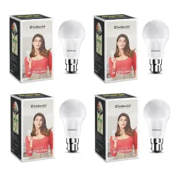 Goldmedal WOW 9W B22 Base LED Bulb For Home & Office | 230 Degree Light Coverage | 4kV Surge Protection |