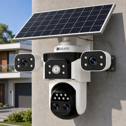 Image of Golens WC22K (NEW Launch) Solar 4G LTE Security Camera Outdoor