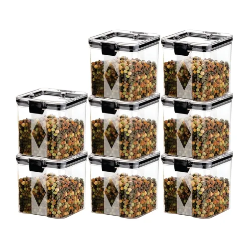 Image of GOLWYN Plastic Kitchen Containers (Set 8)