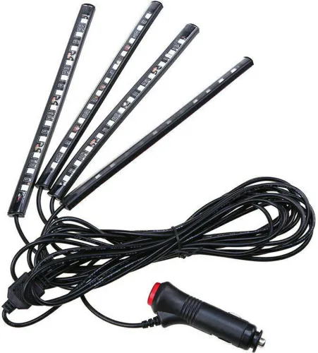 Image of GoMechanic Atmosphere Lights Car LED Strip Light 4pcs 