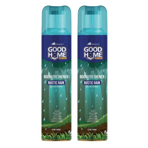 Image of Good Home Rustic Rain Room Freshener 130ml (pack of 2)