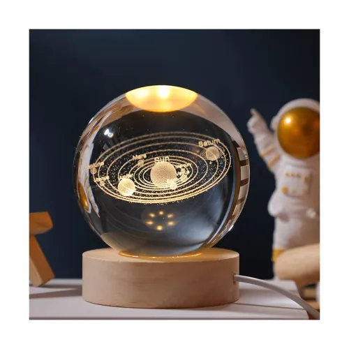 Image of Goodern 3D Crystal Ball Galaxy LED Night Light