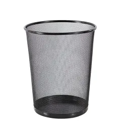 GoodWill Tech Open-Top Cylindrical Metal Mesh Recycling Dustbins