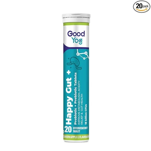 Image of GoodYog Probiotic & Prebiotic Tablets – 20 Count