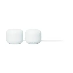 Google Nest WiFi - 4x4 AC2200 Wi-Fi Mesh System with 4400 Sq ft Coverage (Router 2-Pack)