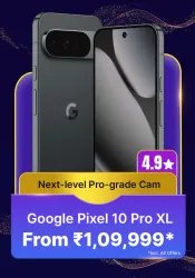 Google Pixel 10 Pro @ ₹1,09,999 on Flipkart big Billion Days Sale