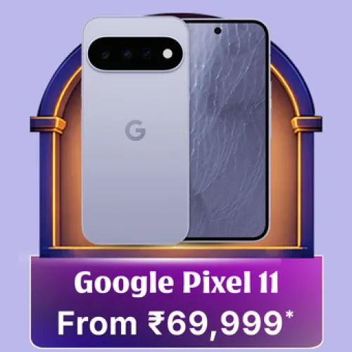 Image of Google Pixel 11 @ ₹69,999 on Flipkart’s Big Billion Days Sale