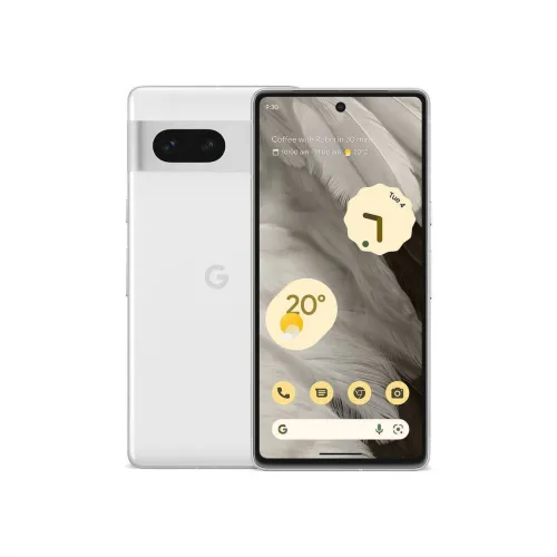 Image of Google Pixel 7 Phone (Snow, 128 GB) 
