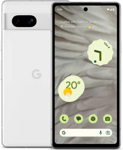 Image of Google Pixel 7a (Snow, 128 GB)  (8 GB RAM)