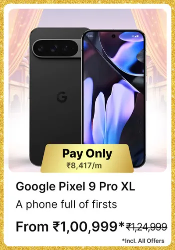 Image of Google Pixel 9 Pro XL on Flipkart Big Billion Days Sale