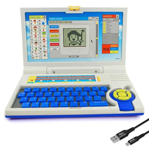 Image of Gooyo GY-1101 Kids Educational Laptop Toy 