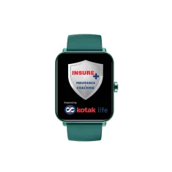 GOQii Insure+ 5 Lakh Health Insurance & Smart Vital Max Kit (Green)