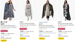  GoSriKi Womens Kurta Set starting @ ₹249