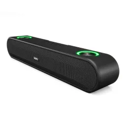 GOVO GoSurround 220 16W Bluetooth Sound bar, 2000 mAh Battery, 2.0 Channel with 52mm Drivers
