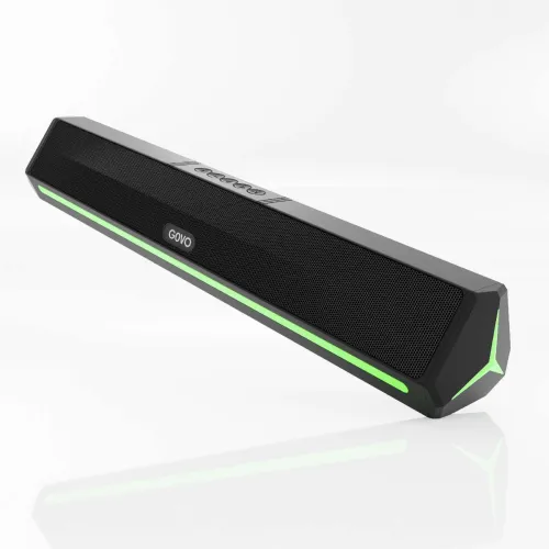 Image of GOVO GOSURROUND 350 | 2000 mAh Battery 25 W Bluetooth Speaker (Platinum Black, 2.0 Channel)