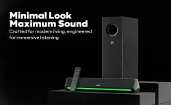 GOVO Gosurround 600 90 W Bluetooth Soundbar (Platinum Black,)
