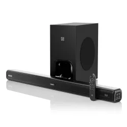 GOVO GoSurround 880 Dolby Digital | 240W Sound bar, 2.1 Channel Home Theatre, 6.5\ subwoofer, HDMI, Opt, AUX, USB & Blu