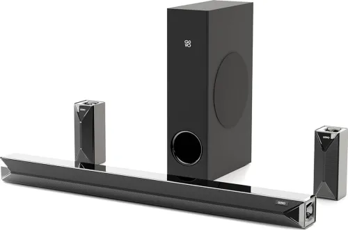 Image of GOVO Gosurround 955 pro 320 W Bluetooth Soundbar  (Platinum Black, 5.1 Channel)