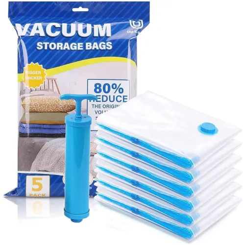 Image of Gowloz Vacuum Storage Bags with Pump (PO5)
