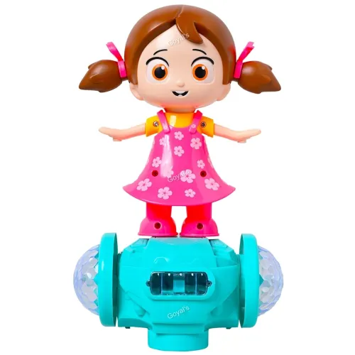 Image of Goyal's 360 Degree Rotating Musical Dancing Toy with Attractive Multi Color Flashing Light