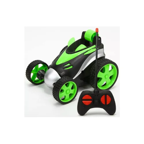 Image of Goyal's ABS Remote Control Stunt Car | 360° Rotating Rolling Electric Race Car Toy with USB Charging Cable for Kids Age 