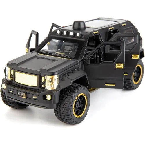 Image of G-Patton 1:24 Scale Big Diecast Model Metal Pull Back Toy car for Kids with Openable Doors & Light, Music Toy Vehicle fo