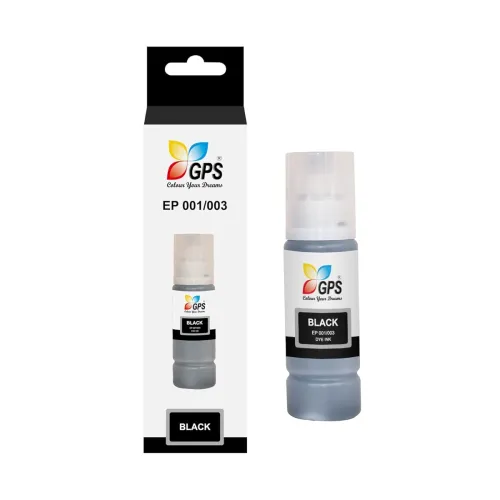 Image of GPS 003 Black Ink Bottle 70ml – For Epson Printers