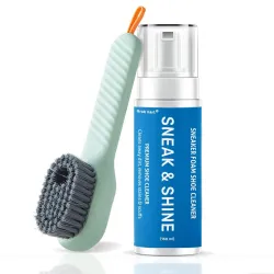 Grab Kart Shoe Cleaning Kit, Shoe Cleaner Spray with Shoe Cleaning Brush