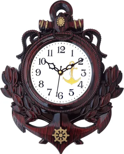 Image of GrabBasket Analog 31 cm X 24 cm Wall Clock 
