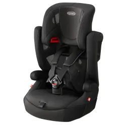 Graco Airpop Baby Car Seat-Forward Facing-with Air Holes-1Y to 11Y (Upto 36Kg) - Simple Black