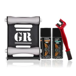 Grand Pitstop Groller Large with Chain Cleaning Brush and Cleaner Lube Kit