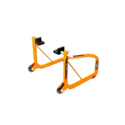 GRAND PITSTOP Rear Motorcycle Paddock Stand With Skate Wheels