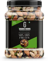 Granic Farms 100% Natural Premium Mix Dry Fruits |Healthy Nutmixed|  (500 g)