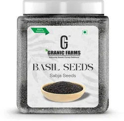 GRANIC FARMS Raw Basil Seeds for weight loss, 1kg