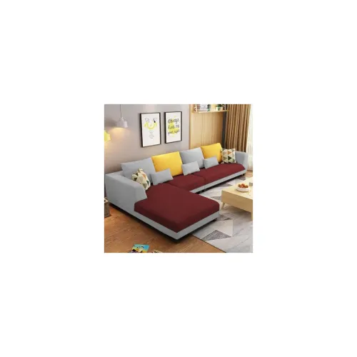 Image of GRAPEWOOD Galib LHS 6 Seater L shape sofa