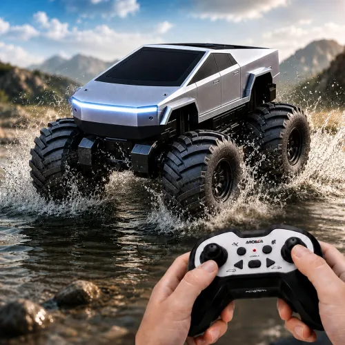 Image of GRAPHENE 1:18 Scale 4WD Amphibious Remote Control Drift Car Waterproof RC