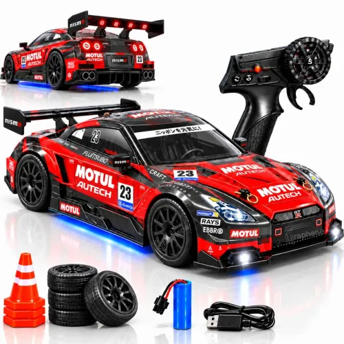 Image of GRAPHENE 1:24 RC 4X4 Drift Stunt Racing Toy Car for 4+ Years Boys Kids 4WD