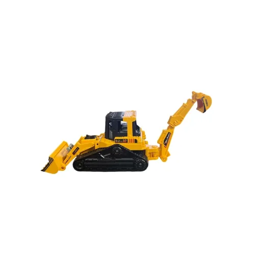 Image of GRAPHENE 2 in 1 Bulldozer and Crain Excavator Truck Convert to Transformer