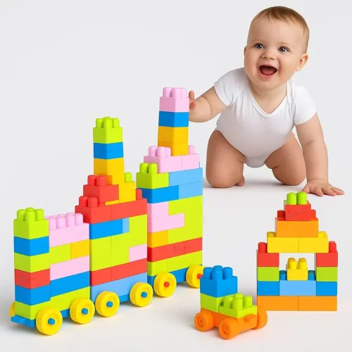 Image of GRAPHENE 250 Pcs Building and Construction Block Set 