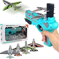Graphene Airplane Launcher Gun Flying Aeroplanes Toys 