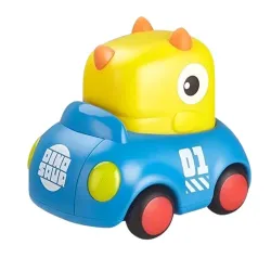 GRAPHENE Dinosaur Push & Go Toy Car with Lights & Sound