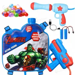 GRAPHENE Dual Gun Electric Water Pichkari (2000ml)