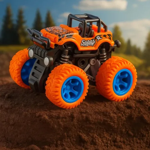 Image of Graphene Friction-Powered 4WD Monster Truck