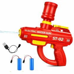 GRAPHENE Holi Pichkari Automatic Electric Water Gun for Kids High Pressure Rechargeable Battery Long Range Blaster Squir