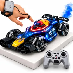 GRAPHENE RC 4x4 Formula F1 Drift Smoke Stunt Remote Control Car Toy for Kids