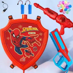 GRAPHENE Red Dual Automatic Electric Water Gun Holi